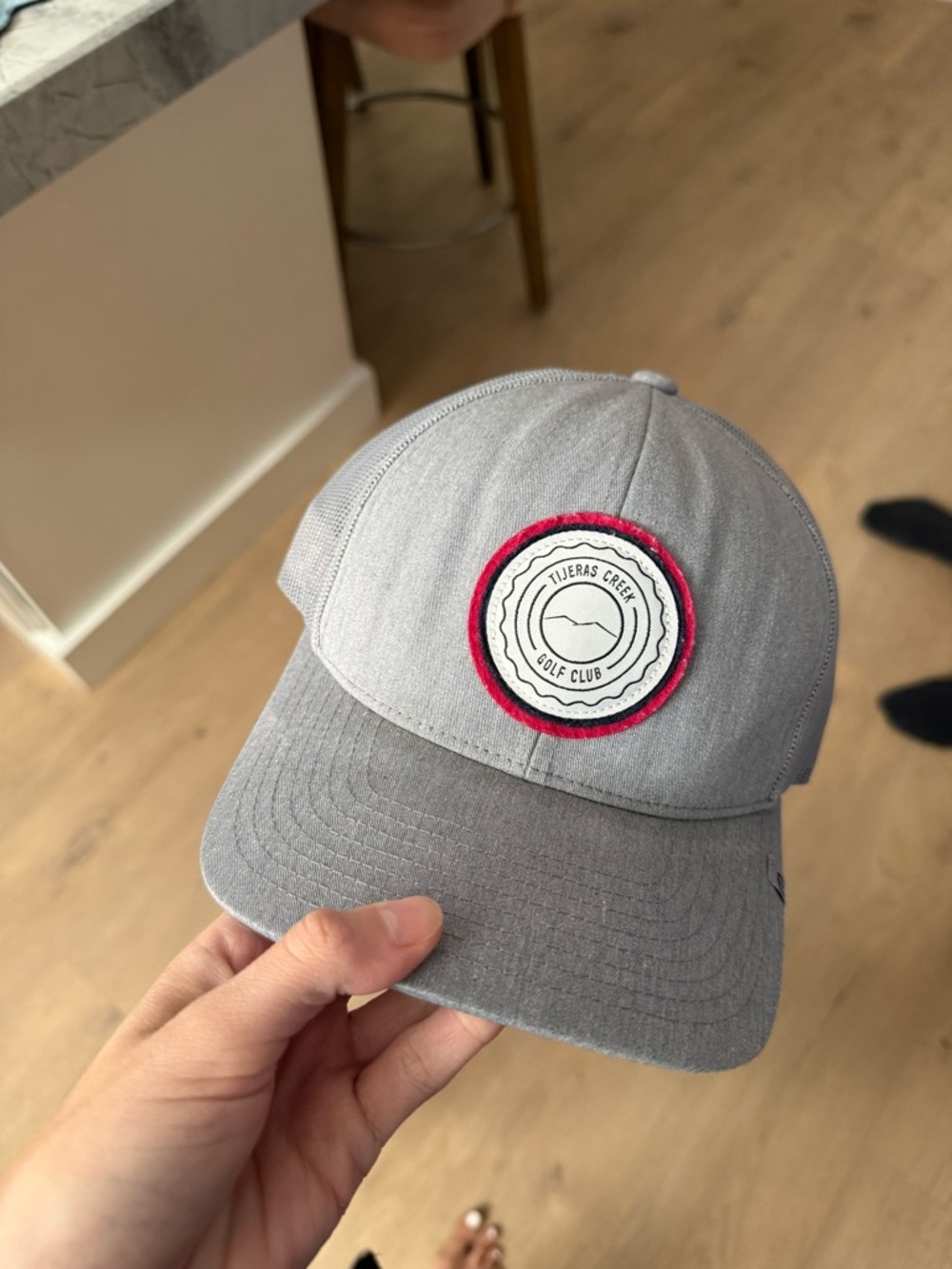Kids Gray Baseball Cap